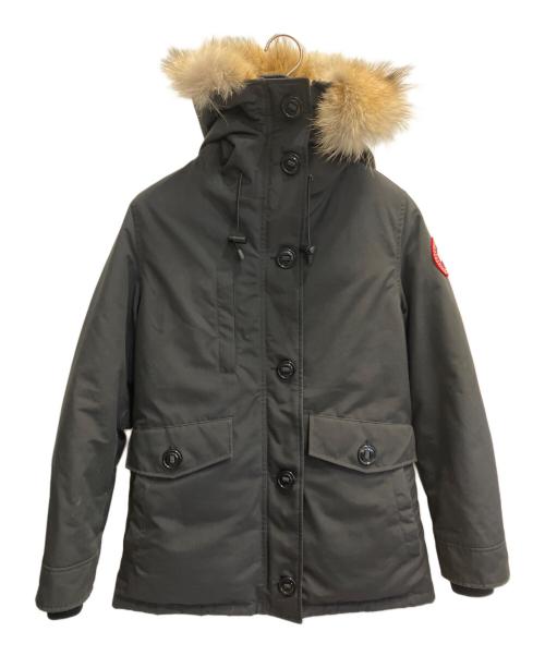 CANADA GOOSE（カナダグース）CANADA GOOSE (カナダグース) シャーロットパーカ ブラック サイズ:Ｍの古着・服飾アイテム