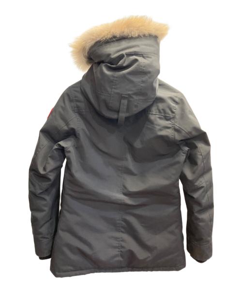 CANADA GOOSE（カナダグース）CANADA GOOSE (カナダグース) シャーロットパーカ ブラック サイズ:Ｍの古着・服飾アイテム