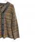 COMME des GARCONS HOMME PLUS (コムデギャルソンオムプリュス) ウールカーディガン ベージュ×グレー サイズ:L：18000円