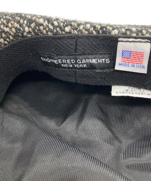 Engineered Garments（エンジニアド ガーメンツ）Engineered Garments (エンジニアド ガーメンツ) キャスケット グレー サイズ:FREEの古着・服飾アイテム