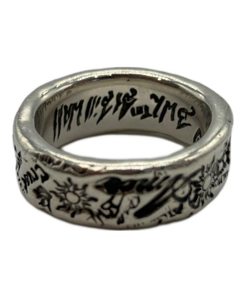 BILL WALL LEATHER（ビルウォールレザー）BILL WALL LEATHER (ビルウォールレザー) パッショングラフィティーリング シルバーカラー サイズ:13の古着・服飾アイテム