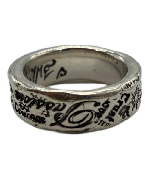 BILL WALL LEATHER（ビルウォールレザー）BILL WALL LEATHER (ビルウォールレザー) パッショングラフィティーリング シルバーカラー サイズ:13の古着・服飾アイテム