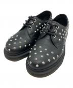 Dr.Martensドクターマーチン）の古着「スタッズ 3ホール レザーシューズ」｜ブラック