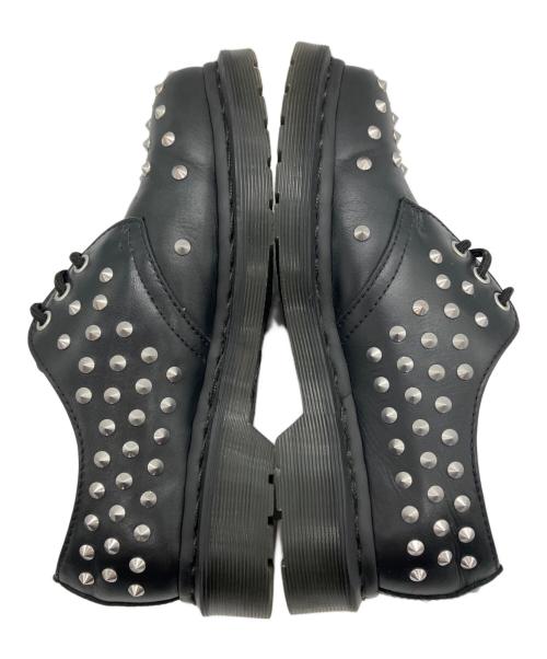 Dr.Martens（ドクターマーチン）Dr.Martens (ドクターマーチン) スタッズ 3ホール レザーシューズ ブラック サイズ:23の古着・服飾アイテム