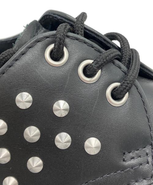 Dr.Martens（ドクターマーチン）Dr.Martens (ドクターマーチン) スタッズ 3ホール レザーシューズ ブラック サイズ:23の古着・服飾アイテム