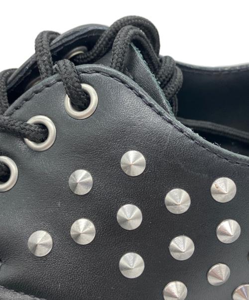 Dr.Martens（ドクターマーチン）Dr.Martens (ドクターマーチン) スタッズ 3ホール レザーシューズ ブラック サイズ:23の古着・服飾アイテム