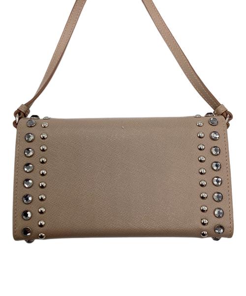 PRADA（プラダ）PRADA (プラダ) ショルダーウォレット ピンクの古着・服飾アイテム