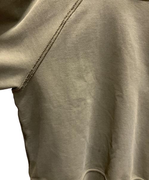 STONE ISLAND（ストーンアイランド）STONE ISLAND (ストーンアイランド) コンパスモチーフ スウェットシャツ カーキ サイズ:Lの古着・服飾アイテム