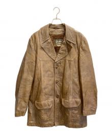 GRaIS（グレイス）の古着「ノーフォークレザージャケット」｜ブラウン
