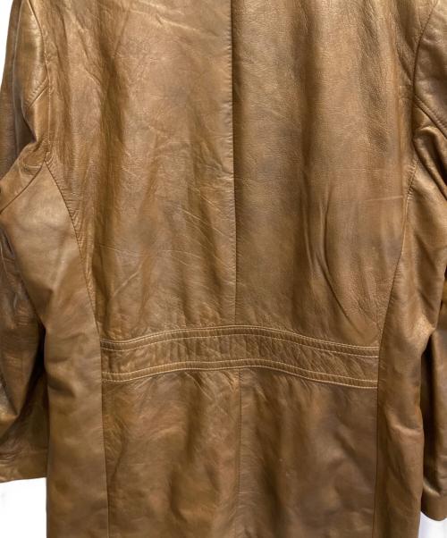 GRaIS（グレイス）GRaIS (グレイス) ノーフォークレザージャケット ブラウン サイズ:42の古着・服飾アイテム