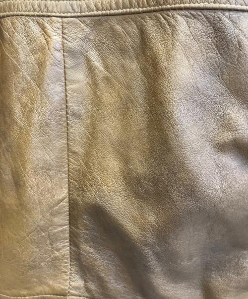 GRaIS（グレイス）GRaIS (グレイス) ノーフォークレザージャケット ブラウン サイズ:42の古着・服飾アイテム