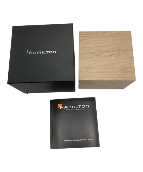 HAMILTON（ハミルトン）HAMILTON (ハミルトン) 自動巻き腕時計 ブラックの古着・服飾アイテム