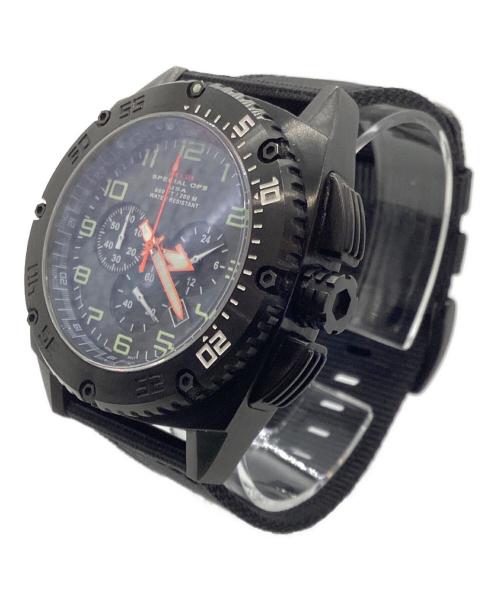 MTM SPECIAL OPS（エムティーエムスペシャルオプス）MTM SPECIAL OPS (エムティーエムスペシャルオプス) 腕時計 ブラックの古着・服飾アイテム