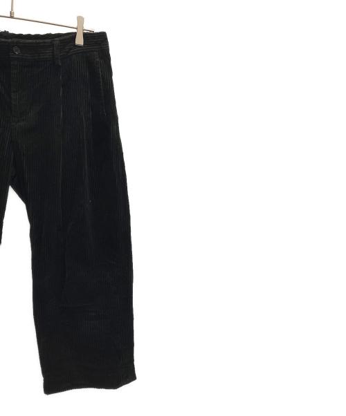 MAISON JEJIA（メゾンジェジア）MAISON JEJIA (メゾンジェジア) コーデュロイパンツ ブラック サイズ:Ｍの古着・服飾アイテム