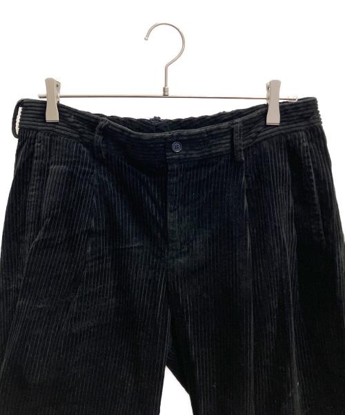 MAISON JEJIA（メゾンジェジア）MAISON JEJIA (メゾンジェジア) コーデュロイパンツ ブラック サイズ:Ｍの古着・服飾アイテム