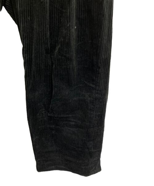 MAISON JEJIA（メゾンジェジア）MAISON JEJIA (メゾンジェジア) コーデュロイパンツ ブラック サイズ:Ｍの古着・服飾アイテム