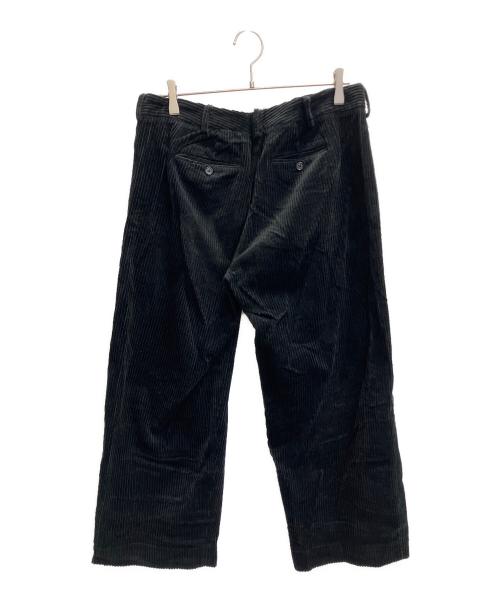 MAISON JEJIA（メゾンジェジア）MAISON JEJIA (メゾンジェジア) コーデュロイパンツ ブラック サイズ:Ｍの古着・服飾アイテム