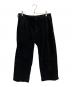 MAISON JEJIA（メゾンジェジア）の古着「コーデュロイパンツ」｜ブラック