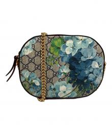 GUCCI（グッチ）の古着「チェーンショルダー ポシェット」｜ブルー×レッド