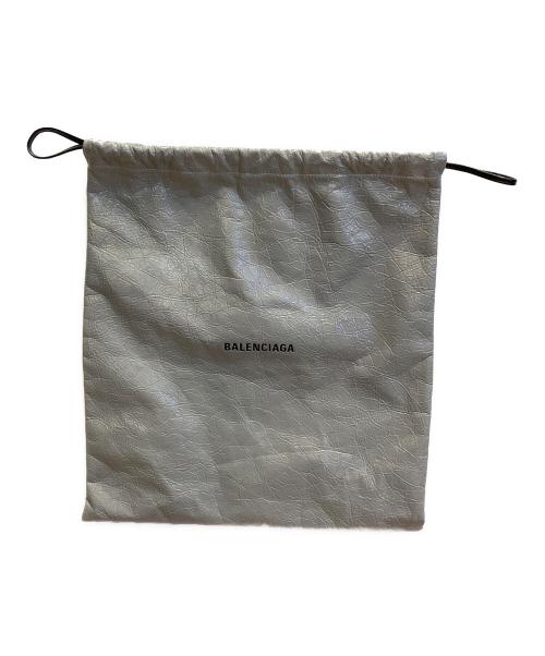 BALENCIAGA（バレンシアガ）BALENCIAGA (バレンシアガ) ダストバッグポーチ ライトグレー サイズ:-の古着・服飾アイテム