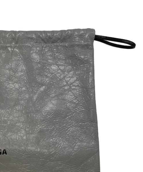 BALENCIAGA（バレンシアガ）BALENCIAGA (バレンシアガ) ダストバッグポーチ ライトグレー サイズ:-の古着・服飾アイテム
