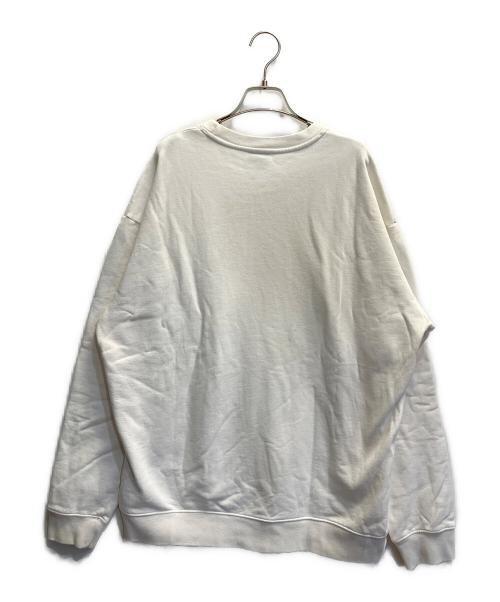 stussy（ステューシー）stussy (ステューシー) CPFM (カクタスプラント フリーマーケット) 裏起毛スウェット ホワイト サイズ:Lの古着・服飾アイテム