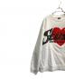 stussy (ステューシー) CPFM (カクタスプラント フリーマーケット) 裏起毛スウェット ホワイト サイズ:L：13000円