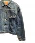中古・古着 LEVI'S (リーバイス) 502XX 復刻デニムジャケット インディゴ サイズ:40：40000円