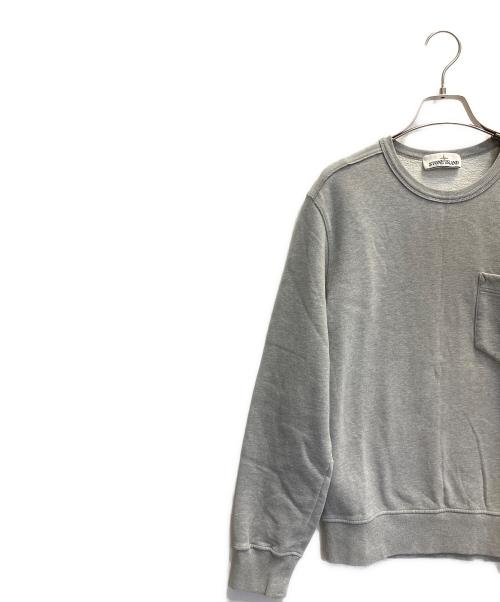 STONE ISLAND（ストーンアイランド）STONE ISLAND (ストーンアイランド) スウェット グレー サイズ:Sの古着・服飾アイテム