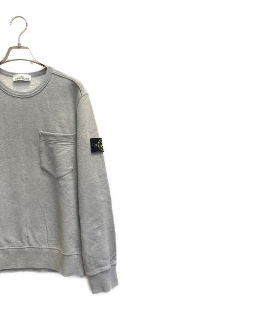 STONE ISLAND（ストーンアイランド）STONE ISLAND (ストーンアイランド) スウェット グレー サイズ:Sの古着・服飾アイテム