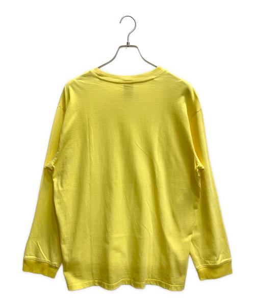 THE NORTH FACE（ザ ノース フェイス）THE NORTH FACE (ザ ノース フェイス) SUPREME (シュプリーム) 長袖Tシャツ イエロー サイズ:Mの古着・服飾アイテム