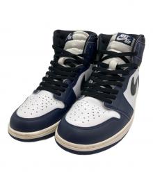 NIKE（ナイキ）の古着「Nike Air Jordan 1 Retro High OG Midnight Navy」｜ホワイト×ネイビー