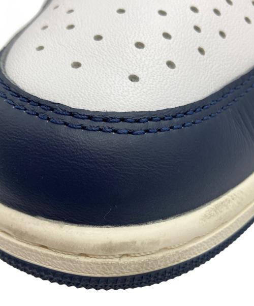 NIKE（ナイキ）NIKE (ナイキ) Nike Air Jordan 1 Retro High OG Midnight Navy ホワイト×ネイビー サイズ:29の古着・服飾アイテム