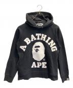 A BATHING APEア ベイシング エイプ）の古着「プルオーバーパーカー」｜ブラック