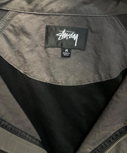 stussy（ステューシー）stussy (ステューシー) BEACH SHELL WAVE DYE ジャケット グレー サイズ:Ｍの古着・服飾アイテム