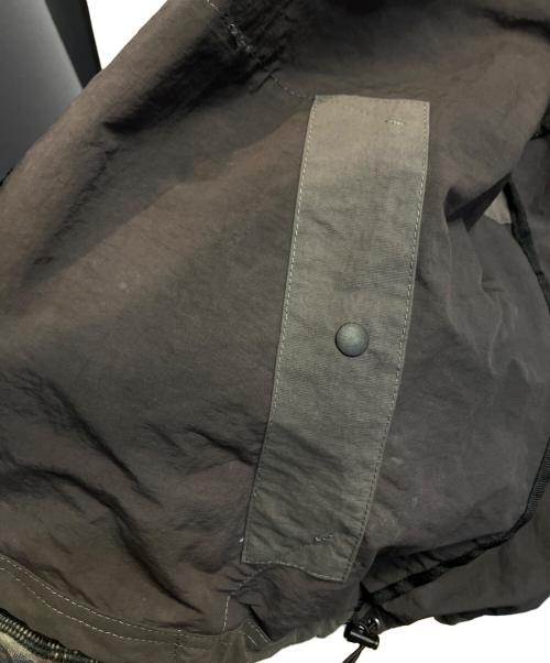 stussy（ステューシー）stussy (ステューシー) BEACH SHELL WAVE DYE ジャケット グレー サイズ:Ｍの古着・服飾アイテム