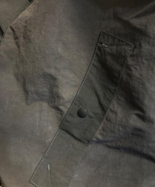 stussy（ステューシー）stussy (ステューシー) BEACH SHELL WAVE DYE ジャケット グレー サイズ:Ｍの古着・服飾アイテム