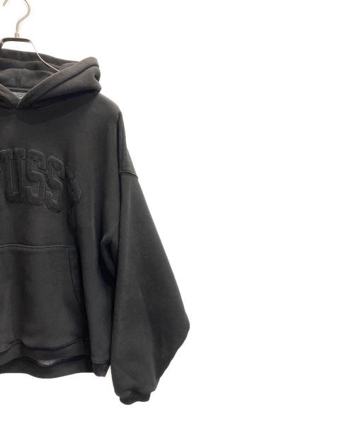 stussy（ステューシー）stussy (ステューシー) プルオーバーパーカー ブラック サイズ:Ｍの古着・服飾アイテム