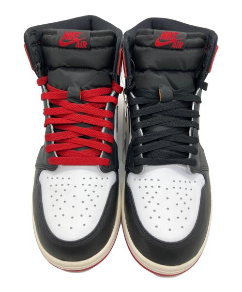 NIKE（ナイキ）NIKE (ナイキ) エア ジョーダン 1 HIGH OG　Black Toe レッド サイズ:28.5の古着・服飾アイテム