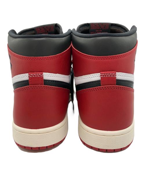 NIKE（ナイキ）NIKE (ナイキ) エア ジョーダン 1 HIGH OG　Black Toe レッド サイズ:28.5の古着・服飾アイテム