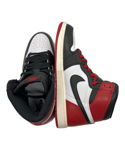 NIKE（ナイキ）NIKE (ナイキ) エア ジョーダン 1 HIGH OG　Black Toe レッド サイズ:28.5の古着・服飾アイテム
