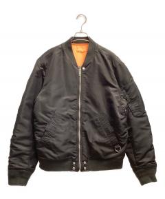 中古・古着通販】DIESEL (ディーゼル) デニム切替MA-1ジャケット