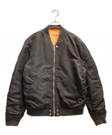 中古・古着通販】DIESEL (ディーゼル) クラッシュ加工MA-1ジャケット