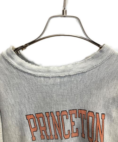 Champion REVERSE WEAVE（チャンピオン リバース ウィーブ）Champion REVERSE WEAVE (チャンピオン リバース ウィーブ) カレッジプリントスウェット ライトグレー サイズ:Lの古着・服飾アイテム