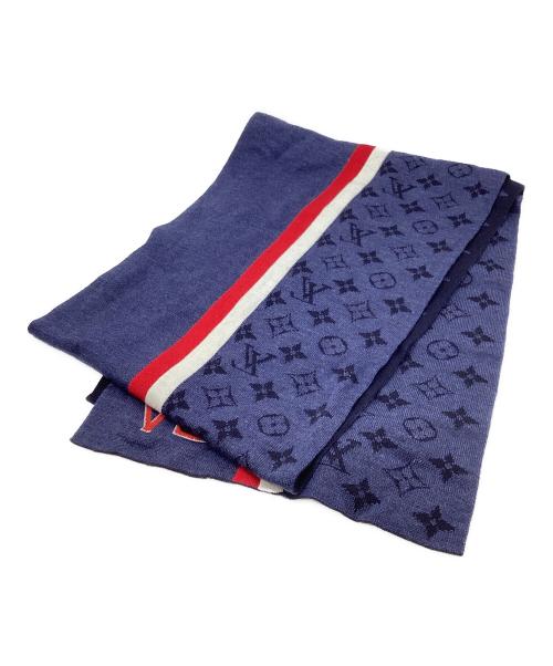 LOUIS VUITTON（ルイ ヴィトン）LOUIS VUITTON (ルイ ヴィトン) エシャルプ LV バーシティ ネイビーの古着・服飾アイテム