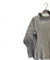 HOMME PLISSE ISSEY MIYAKE (オム プリッセ イッセイ ミヤケ) プリーツハイネックカットソー グレー サイズ:２：20000円