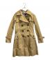 BURBERRY BLUE LABEL（バーバリー ブルー レーベル）の古着「ライナー付トレンチコート」｜ベージュ