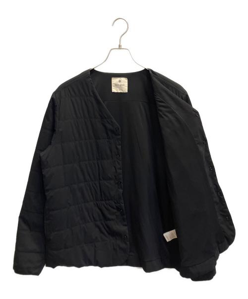 Snow peak（スノーピーク）Snow peak (スノーピーク) フレキシブル インシュレイテッドカーディガン ブラック サイズ:Lの古着・服飾アイテム