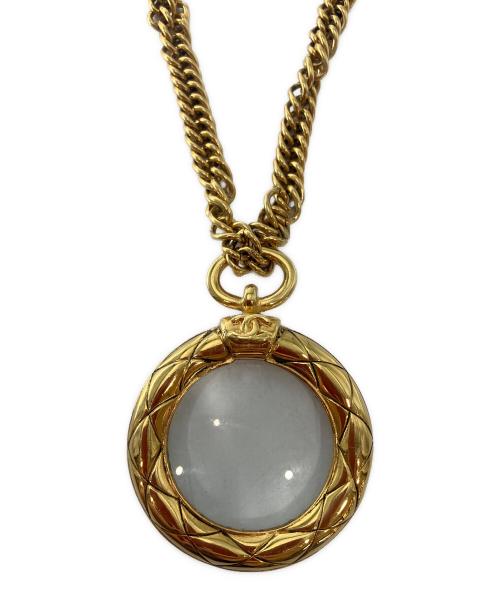 CHANEL（シャネル）CHANEL (シャネル) ルーペネックレス ゴールドカラーの古着・服飾アイテム