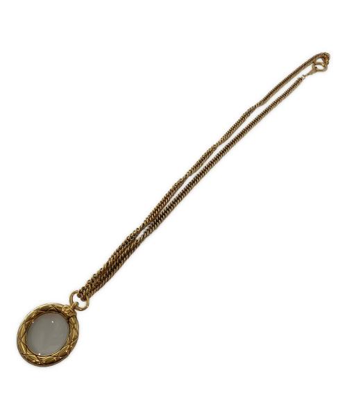 CHANEL（シャネル）CHANEL (シャネル) ルーペネックレス ゴールドカラーの古着・服飾アイテム